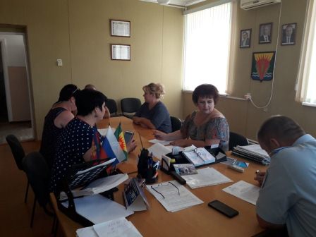 Заседание территориальной комиссии по профилактике правонарушений 