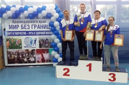 Спортсмены клуба «Успех» стали призерами краевых соревнований по настольному теннису