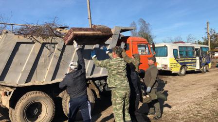 Тбилисцы отправились на помощь пострадавшим от подтопления