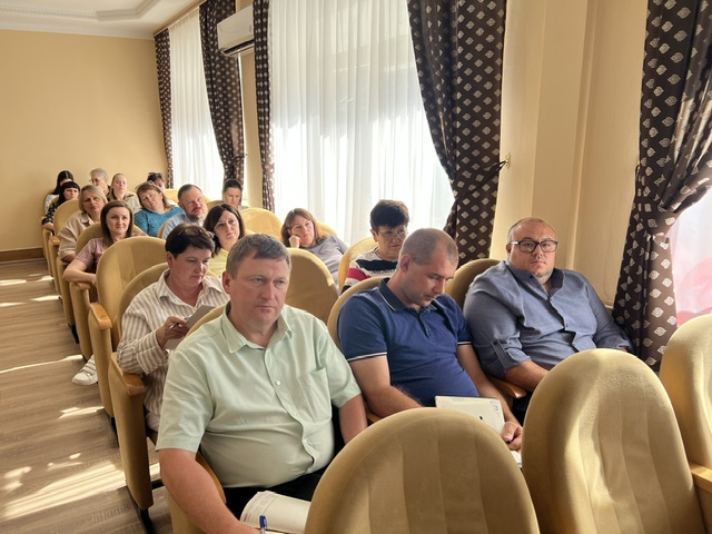 Обучение организаторов выборов Тбилисского района