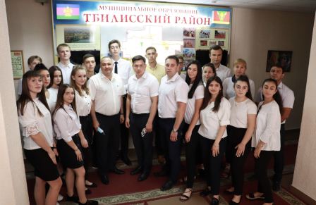 Встреча молодежи Тбилисского района