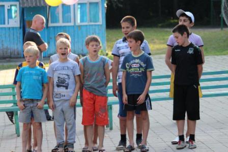 Закрытие спортивной смены в лагере "Ласточка"