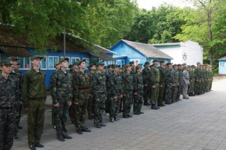 военно-полевые сборы школьников