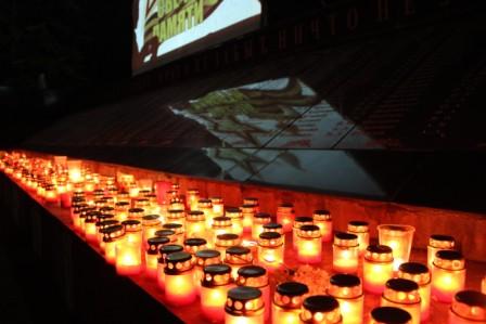 Акция «Свеча памяти» прошла в Тбилисской