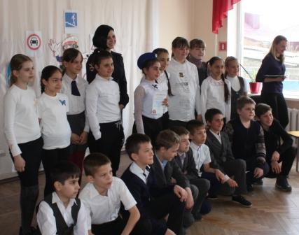 «Мисс ГИБДД» выбрали в пятой школе