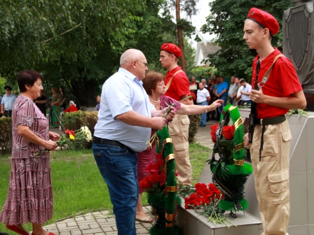 Памятное мероприятие, посвященное сотрудникам, погибшим при исполнении служебного долга
