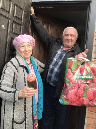 Пасхальные куличи от Тбилисских единороссов