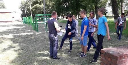 В селе Ванновском прошли соревнования по спортивному ориентированию