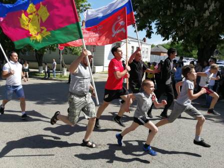 «Лидеры Кубани» приняли участие во Всекубанской эстафете, посвященной Великой Победе
