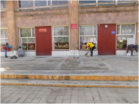 Станицу Ловлинскую приводят в порядок