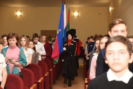 В Тбилисской прошло тематическое мероприятие, посвященное 190-летию подвига сотни Андрея Гречишкина