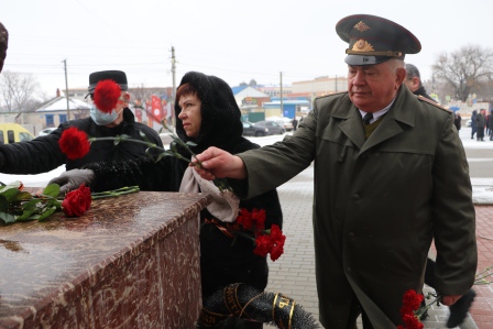 В Тбилисском районе почтили память защитников Отечества