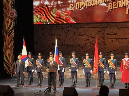 В Краснодаре состоялось торжественное мероприятие ко Дню Победы
