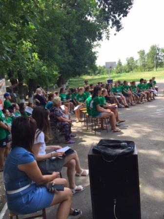 Председатель ТИК Тбилисская Ольга Бакута посетила лагерь для детей «Ласточка» 