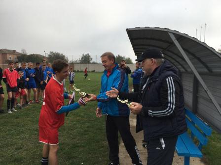 В Тбилисском районе завершился футбольный сезон