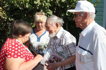 Ветерану ВОв из Тбилисского района исполнилось 92 года