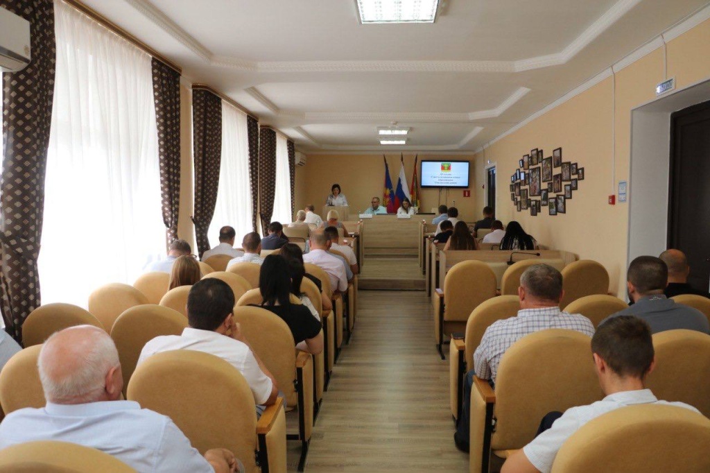 Прошла очередная 65 сессия Совета муниципального образования Тбилисский район