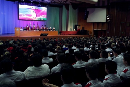 Тбилисские казачата приняли участие в первом съезде Союза казачьей молодежи