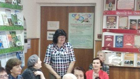 Прошла встреча с творчеством великой актрисы театра и кино М.А. Ладыниной