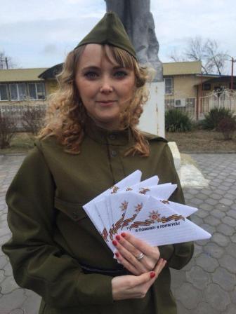 В Тбилисской прошла молодежная патриотическая акция «Герои Отечества»