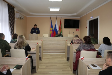 В Тбилисском районе прошли тактико-специальные учения по гражданской обороне