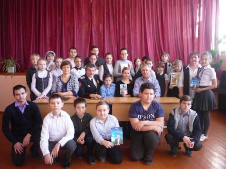 В марьинской школе прошла презентация книги «Казачья верность»