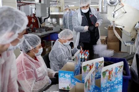 В Тбилисском районе заработала шоколадная фабрика