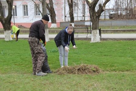 В Тбилисской состоялся субботник
