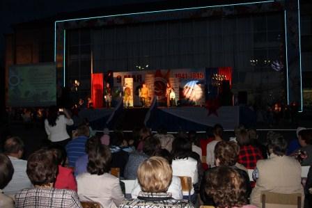 В Тбилисском районе состоялся праздничный концерт, посвященный Дню Победы