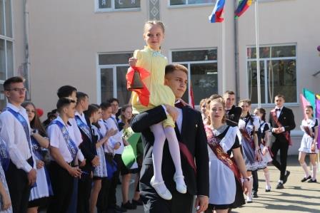 В школах Тбилисского района прозвенел последний звонок