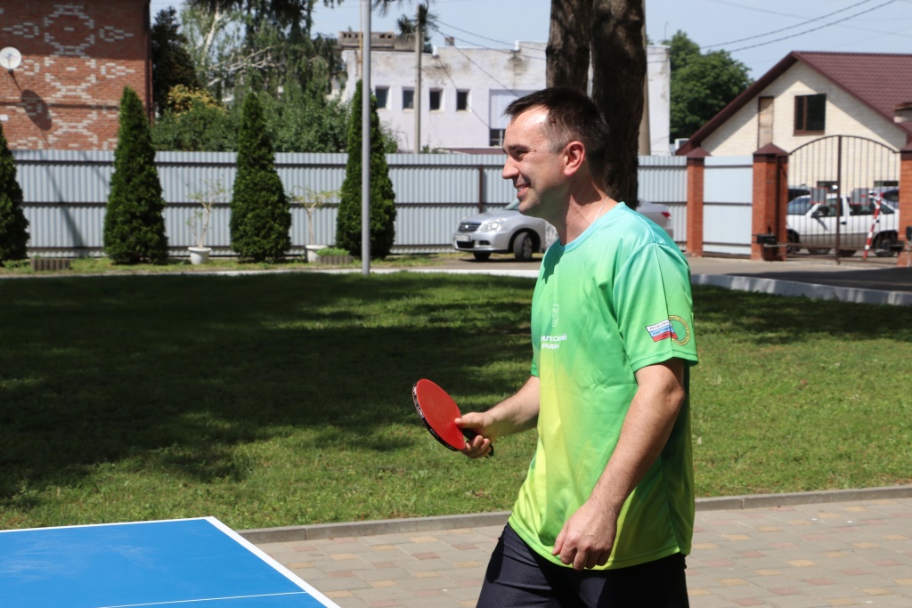 Приобретен и установлен теннисный стол Приобретен и установлен теннисный стол