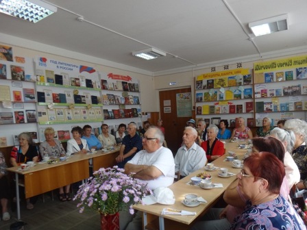 Заседание литературной гостиной