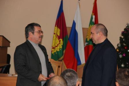 Тбилисцы получили благодарности Минсельхоза России