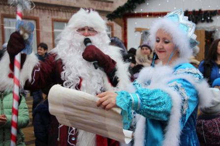 В Тбилисском районе заработал «Рождественский городок»