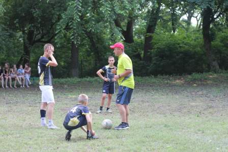 В «Ласточке» прошел футбольный матч