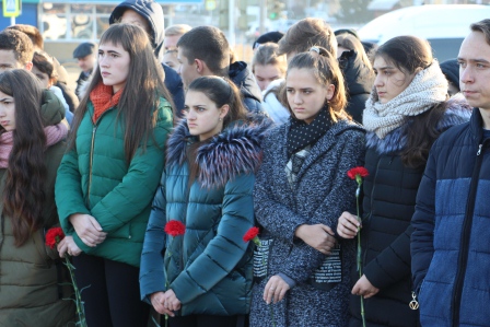 В Тбилисском районе почтили память погибших в Чеченской республике