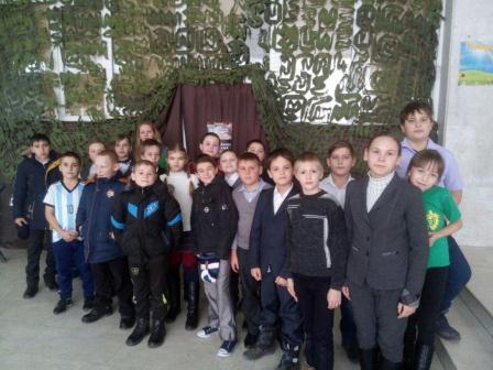 Ученики пятой школы увидели блиндаж времен Великой Отечественной войны