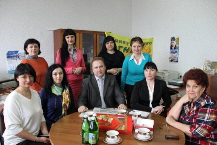 Евгений Ильин встретился с коллективом газеты «Прикубанские огни»