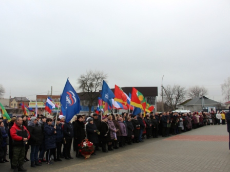 Тбилисский район отмечает 76-ую годовщину освобождения от немецко-фашистских захватчиков