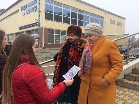 В Тбилисской в Рождество прошла акция «Православная открытка»