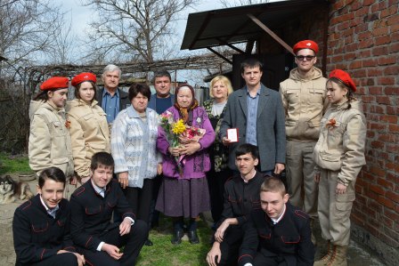 Труженики тыла получили награду ко дню празднования 75-летия Великой Победы