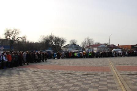 Память погибших в Чечне почтили в Тбилисском районе