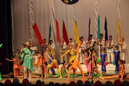 В Тбилисском районе состоялся праздник детского творчества