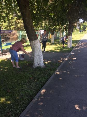 В станице Тбилисской продолжают наводить порядок
