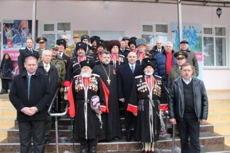 Военно-патриотический месячник стартовал в Тбилисском районе