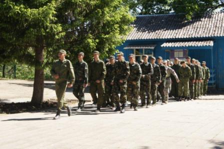 закрытие учебных сборов обучающихся 10 классов