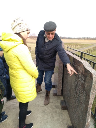 Состоялась архивно-поисковая экспедиция на рубеж воинской доблести Тбилисского района