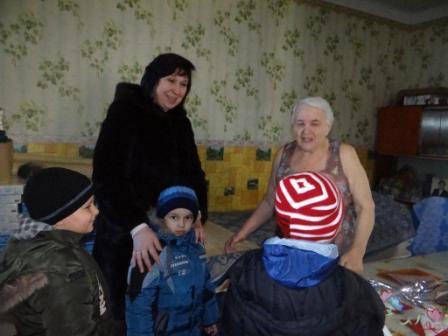 Дошколята поздравляют ветеранов