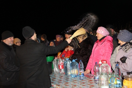 В Тбилисском районе отметили Крещение Господне