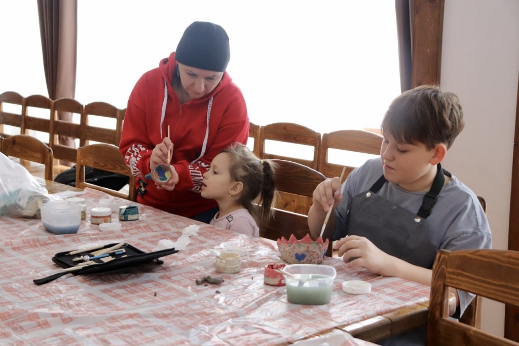 Мастер-класс по лепке из глины прошел успешно